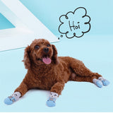 Anti-Slip Pet Dog Socks Knit Socks Small Cat Dogs Winter Socks Chihuahua Thick Warm Paw Protector Dog Socks Booties Accessories
